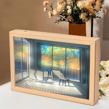 Creative Light Art Painting Frame