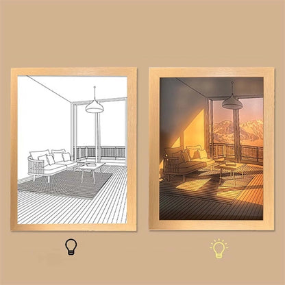 Creative Light Art Painting Frame