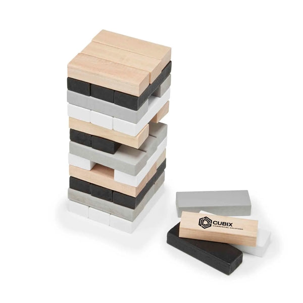 Towering Wooden Blocks