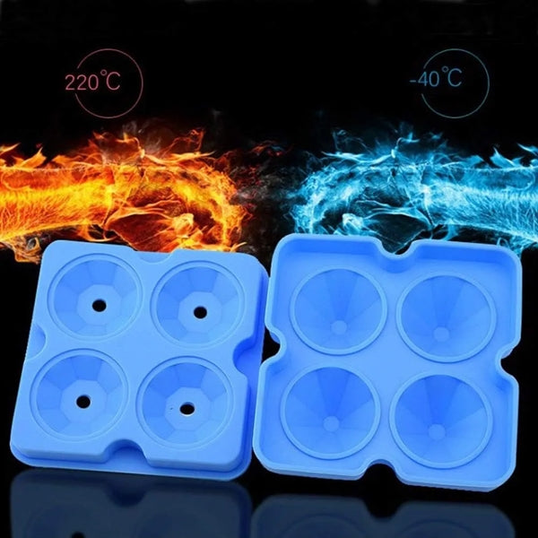 Silicone Ice Cube Tray Diamond Maker Molds BPA Free