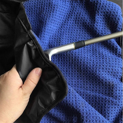 2-in-1 Golf Towel & Bag Rain Hooded Cover