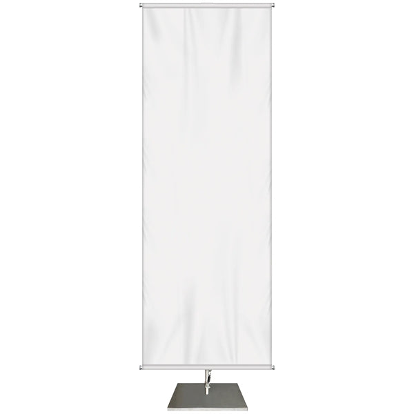 23" x 65" Display Stand with Premium Polyester Banner