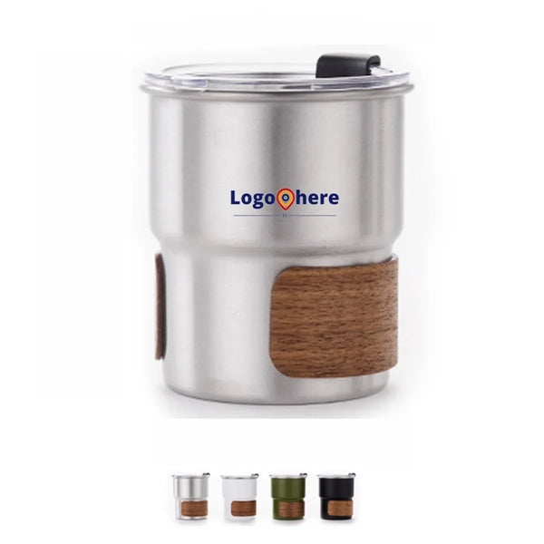 Stainless Steel Camping Cup With Lid