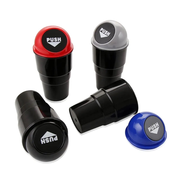 Automotive Cup Holder Trash Can