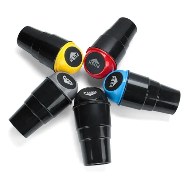 Automotive Cup Holder Trash Can