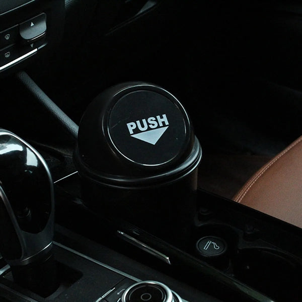 Automotive Cup Holder Trash Can