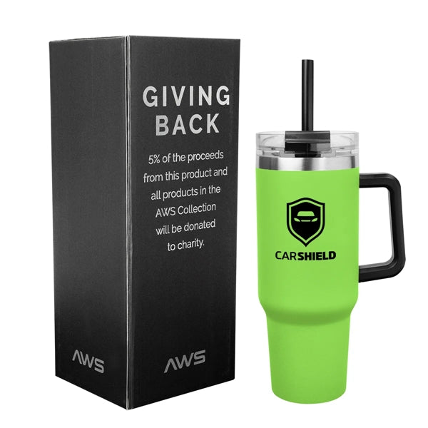 40 Oz. AWS Intrepid Stainless Steel Tumbler