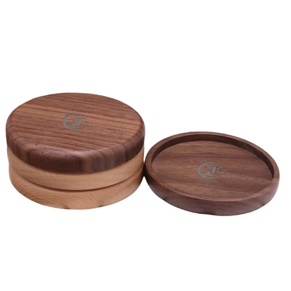 Wooden Coaster Beech/Walnut