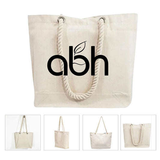 Natural Canvas Tote Bag