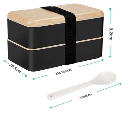 2 Compartments Bento Box