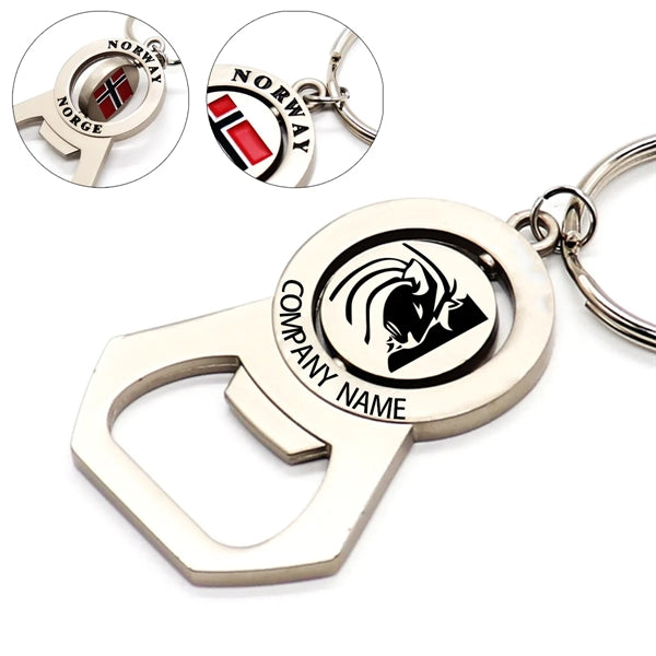 Custom Metal Keychain Bottle Opener