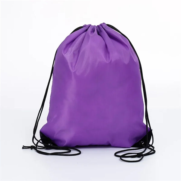 Waterproof Polyester Drawstring Bag