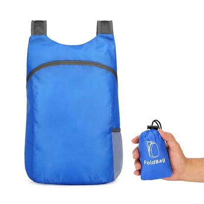 Outdoors Folding Waterproof Polyester Backpack