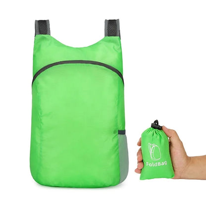 Outdoors Folding Waterproof Polyester Backpack