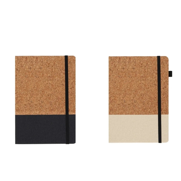 Eco Natural Cork Hardcover A5 Notebook and Pen Set