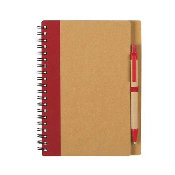 Eco Spiral Notebook with Pen
