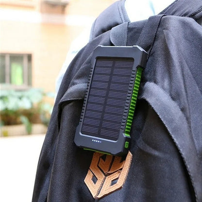 10000mAh Solar Power Bank With Compass