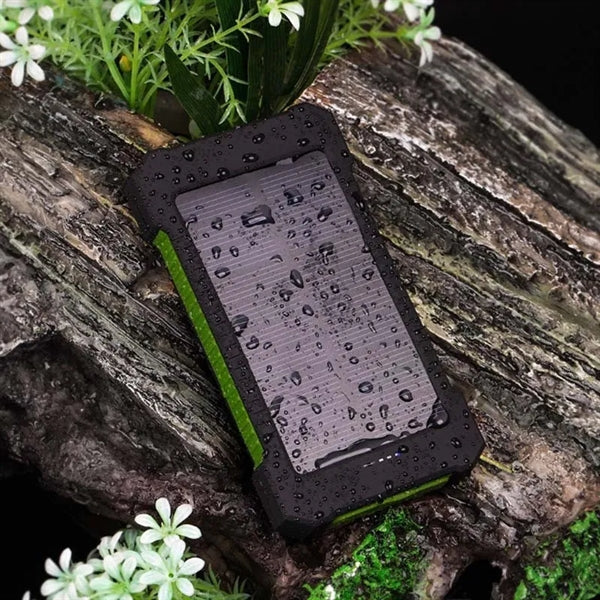 10000mAh Solar Power Bank With Compass