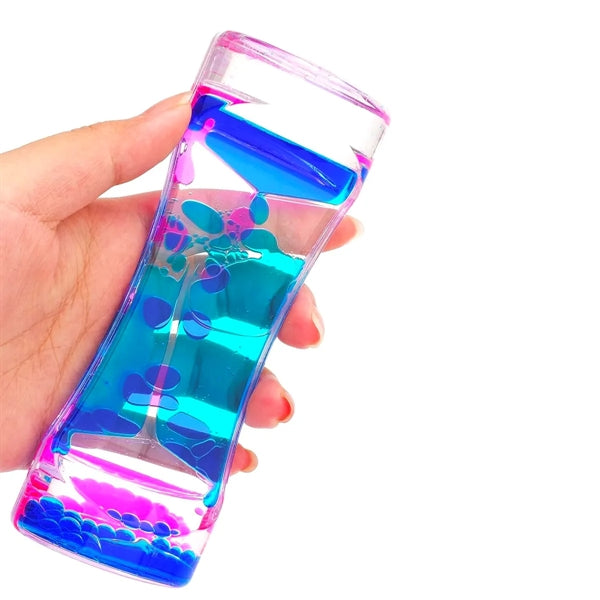 Colorful Hourglass Timer With Droplet Movement