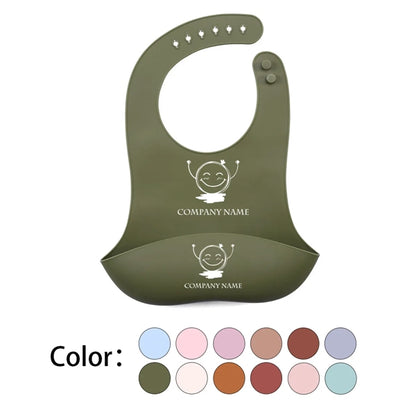 Custom Colorful Silicone Bib