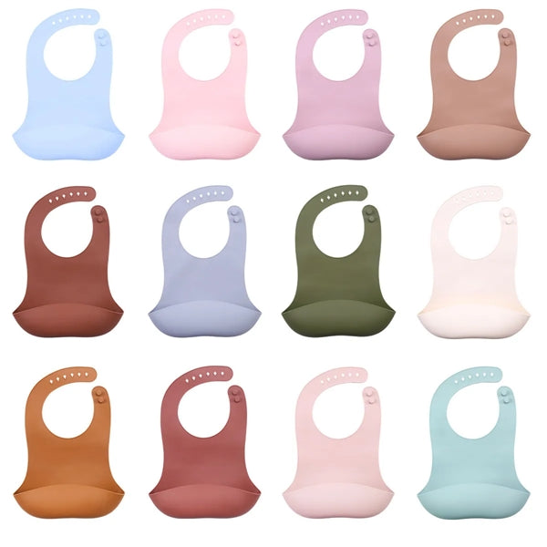 Custom Colorful Silicone Bib