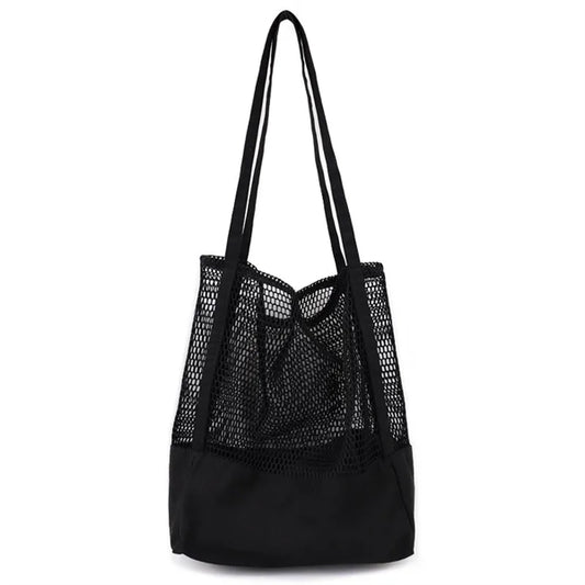 Sheer Mesh Tote Bag