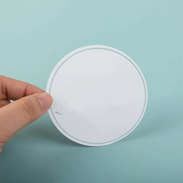3" Dia Round Computer Sticker