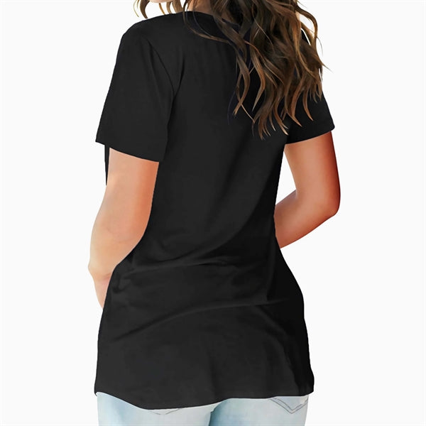 Women V-Neck T-Shirt