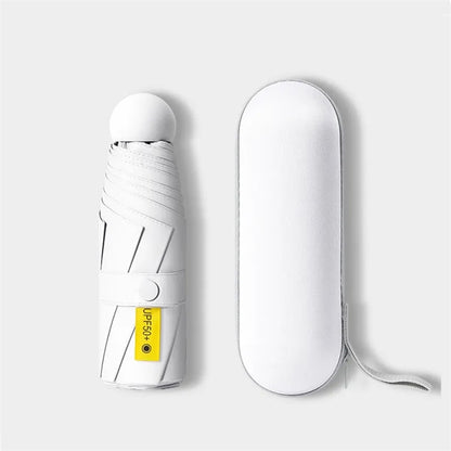 Mini Travel Umbrella with Case