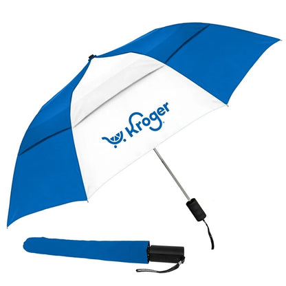 Vented Grand Practicality Folding Umbrella - 46", Auto-Open