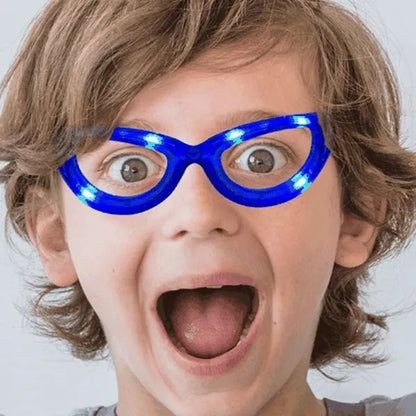 LED Light-Up Patriotic Eyeglasses