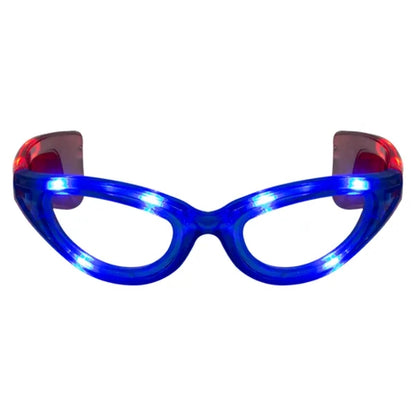 LED Light-Up Patriotic Eyeglasses