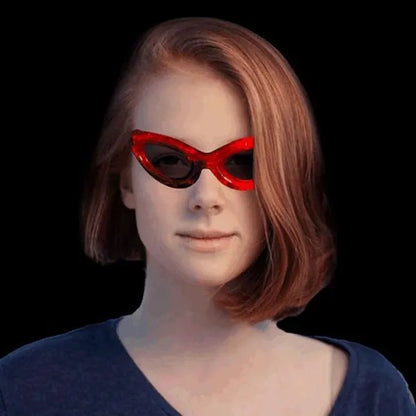 LED Light-Up Sunglasses - Red