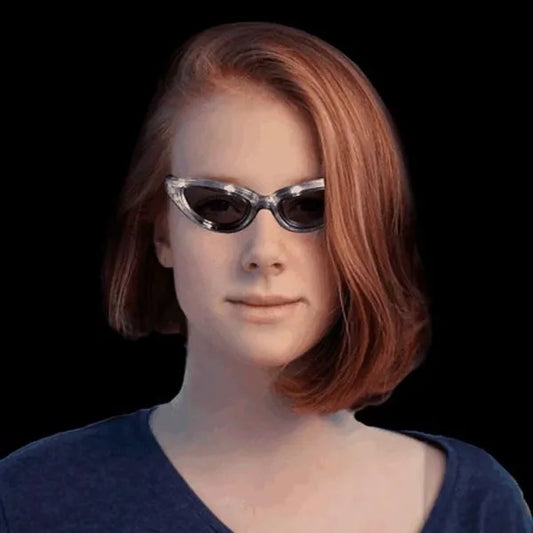 LED Light-Up Sunglasses - White