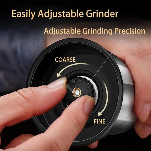 2 in 1 Salt and Pepper Shakers Manual Grinder