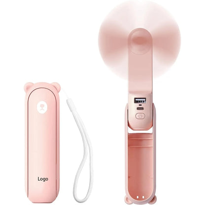 Portable USB Rechargeable Small Pocket Fan