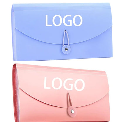 MOQ 50 Invoice organizer expandable folder