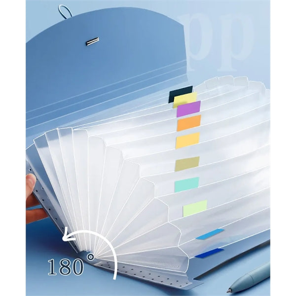 MOQ 50 Invoice organizer expandable folder