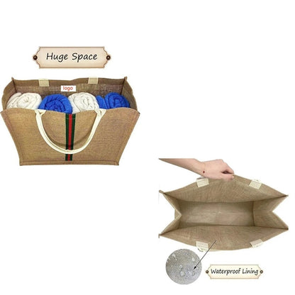 Woven Large Beach Bag Straw  Handbag