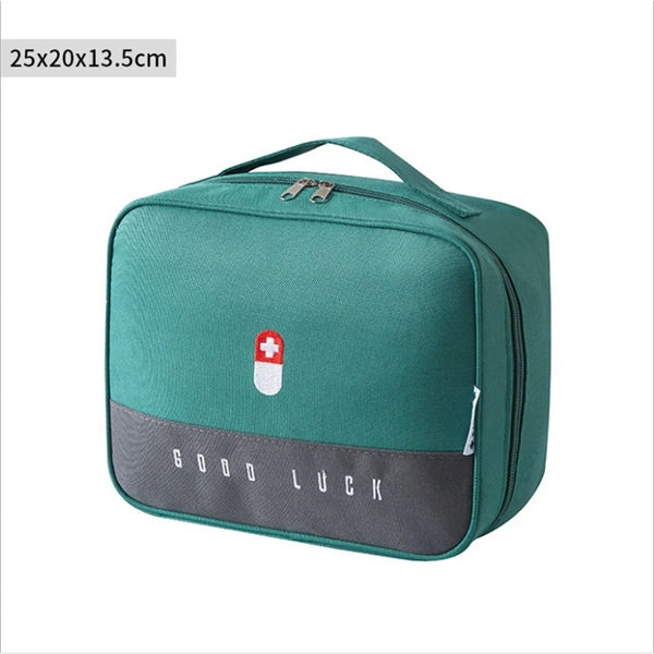 First Aid Bag Medication Organizer Emergency Pouch Carrier