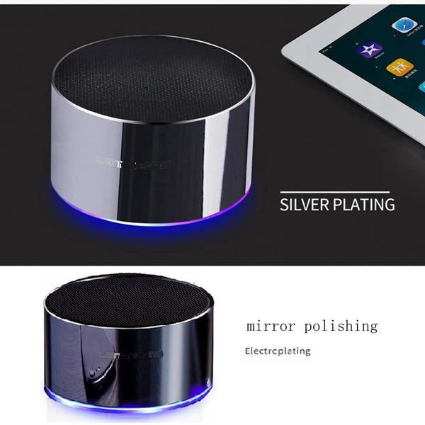 Wireless Bluetooth Speaker Subwoofer FM TF Metal