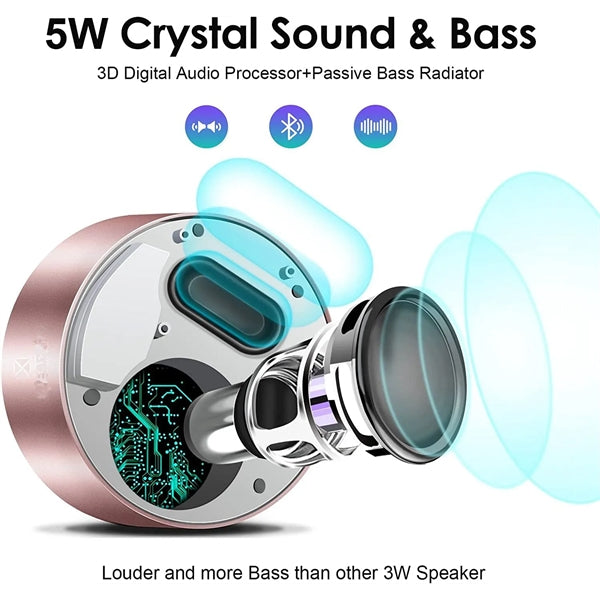 Smart Touch Mini Wireless Bluetooth Speaker Subwoofer