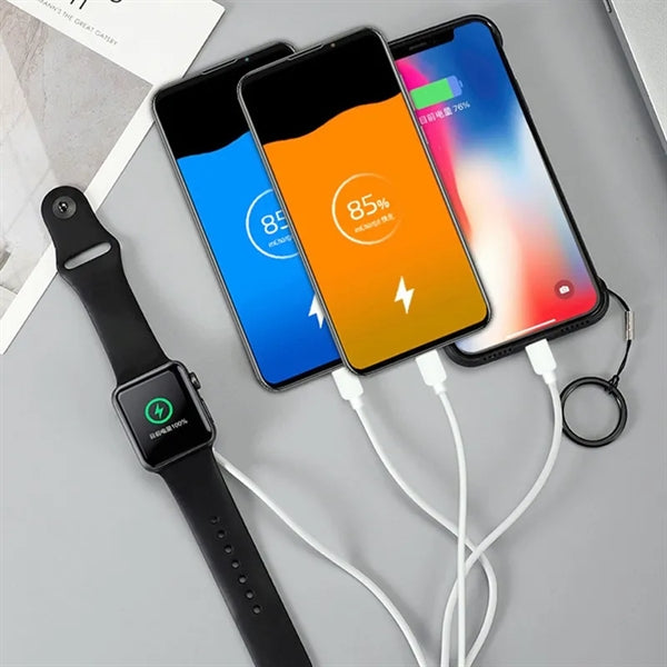 4 in 1 Portable Smart Charging Cable