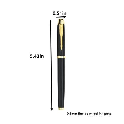 Black Gel Pens Business School