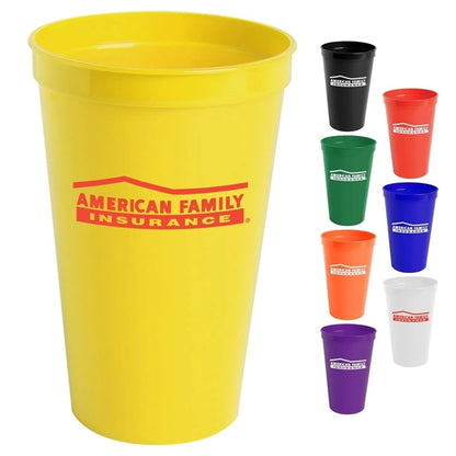 Promotional 22 oz Polypropylene Stadium Cup