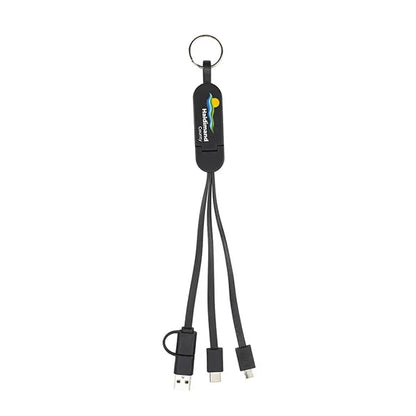 5-in-1 Cell Phone Charging Cable w/Phone Stand