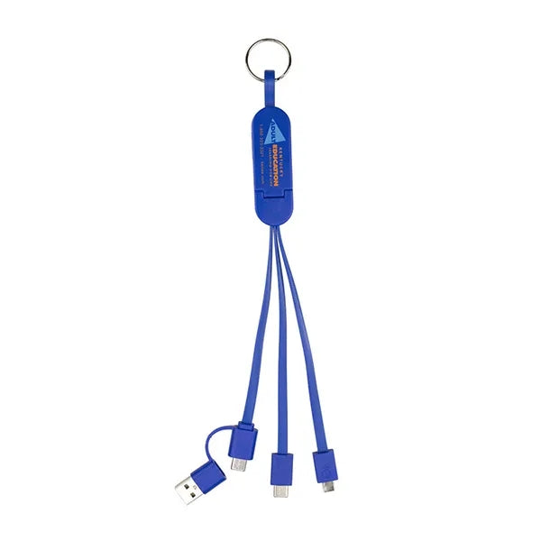 5-in-1 Cell Phone Charging Cable w/Phone Stand