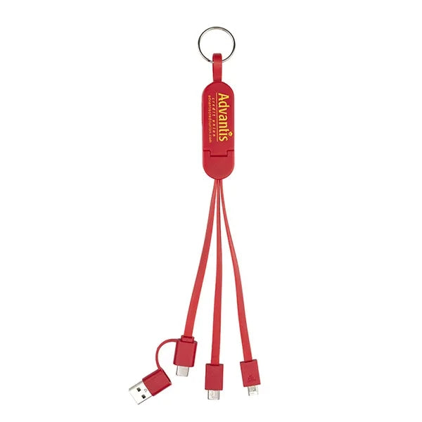 5-in-1 Cell Phone Charging Cable w/Phone Stand