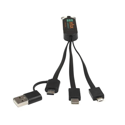 5-in-1 Cell Phone Charging Cable w/Phone Stand