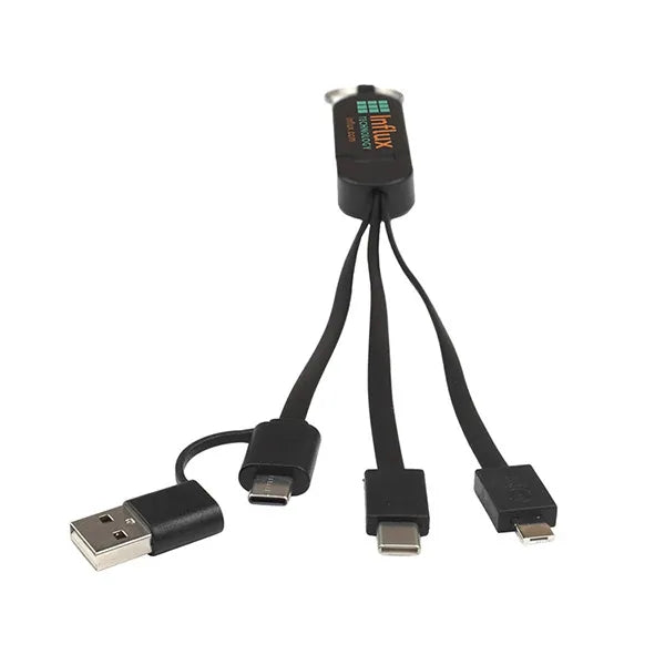 5-in-1 Cell Phone Charging Cable w/Phone Stand